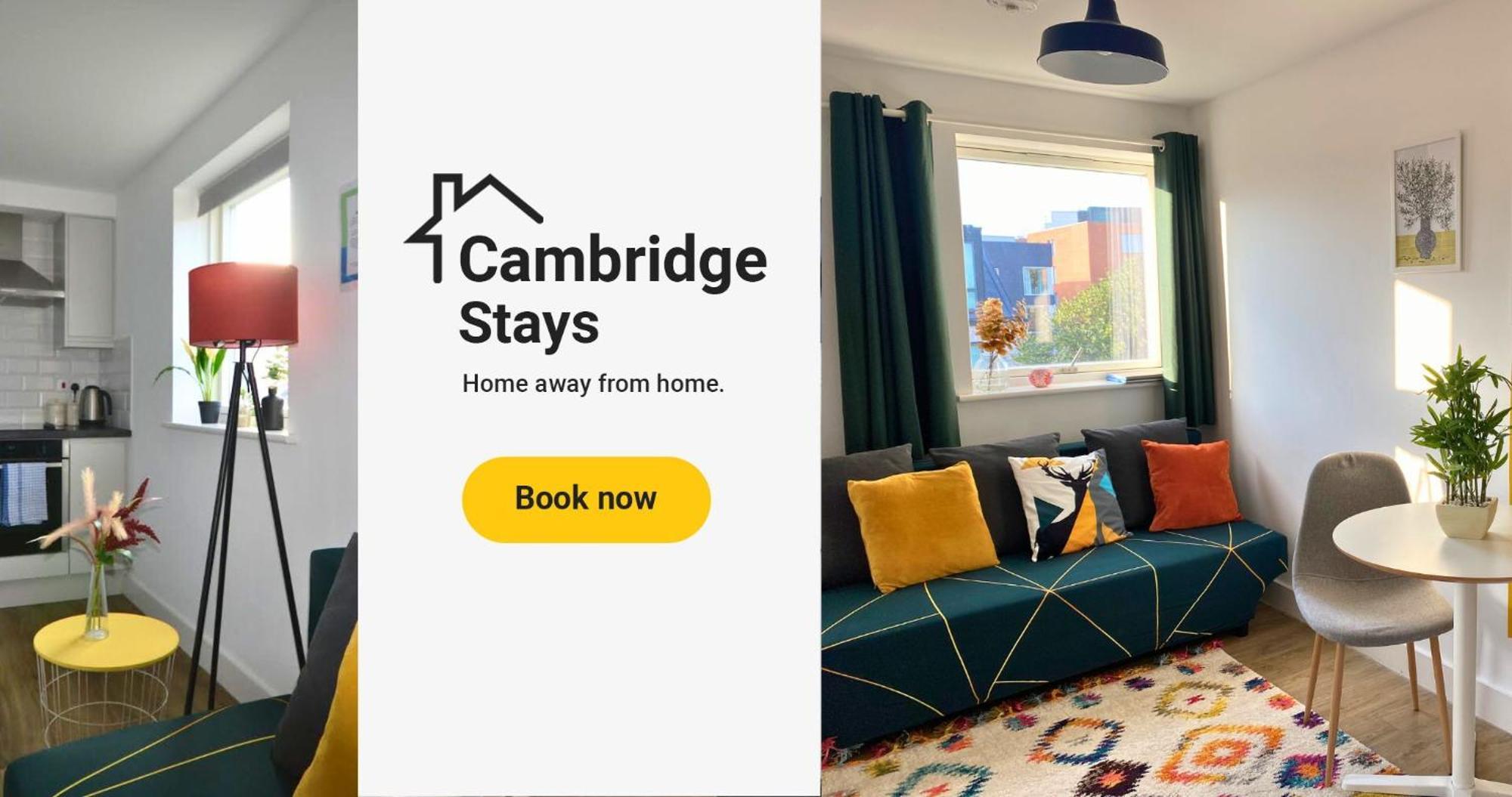 Cambridge Stays Central Apart Hotel 1Br Flats-Easy Walk To City Centre-Parking Екстер'єр фото