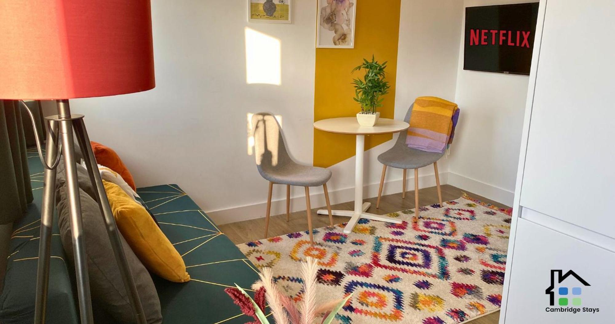 Cambridge Stays Central Apart Hotel 1Br Flats-Easy Walk To City Centre-Parking Екстер'єр фото