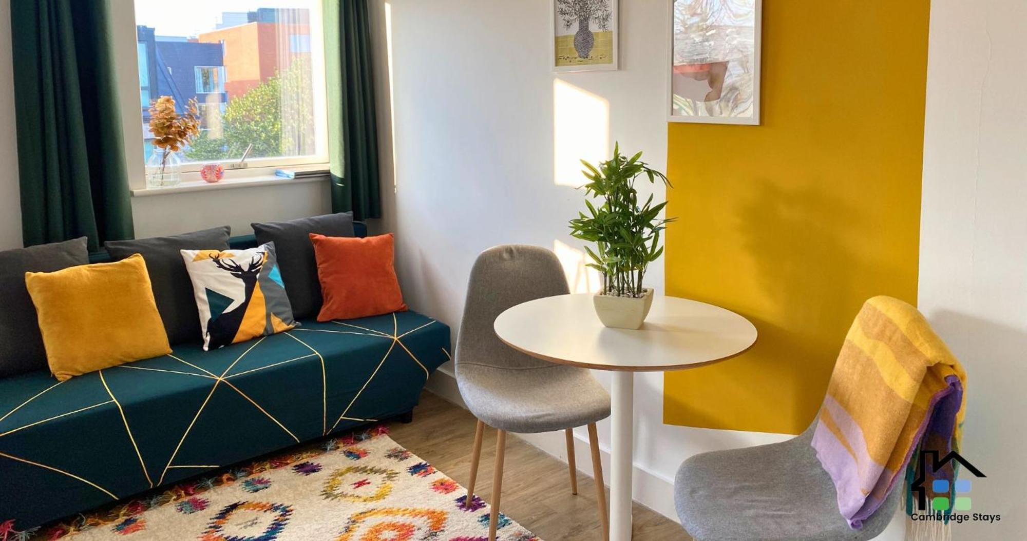 Cambridge Stays Central Apart Hotel 1Br Flats-Easy Walk To City Centre-Parking Екстер'єр фото