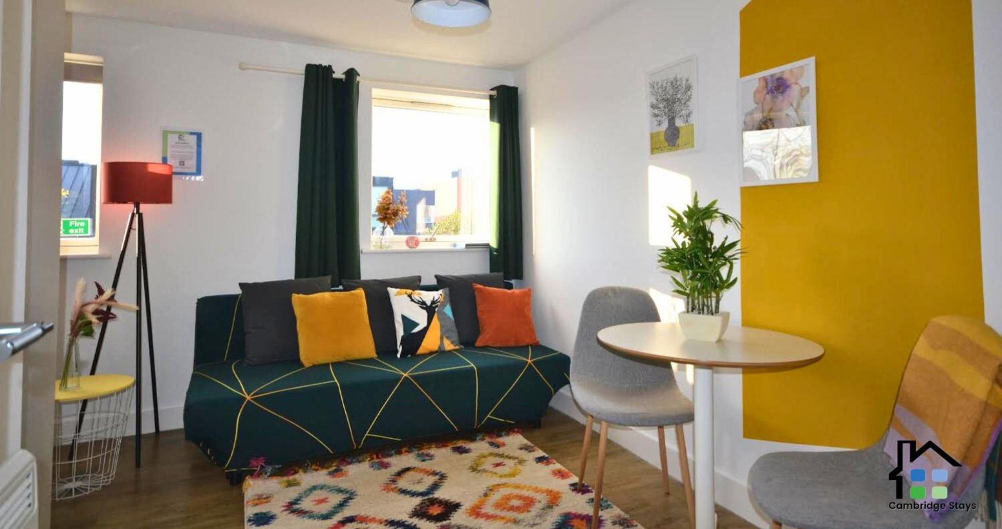 Cambridge Stays Central Apart Hotel 1Br Flats-Easy Walk To City Centre-Parking Екстер'єр фото