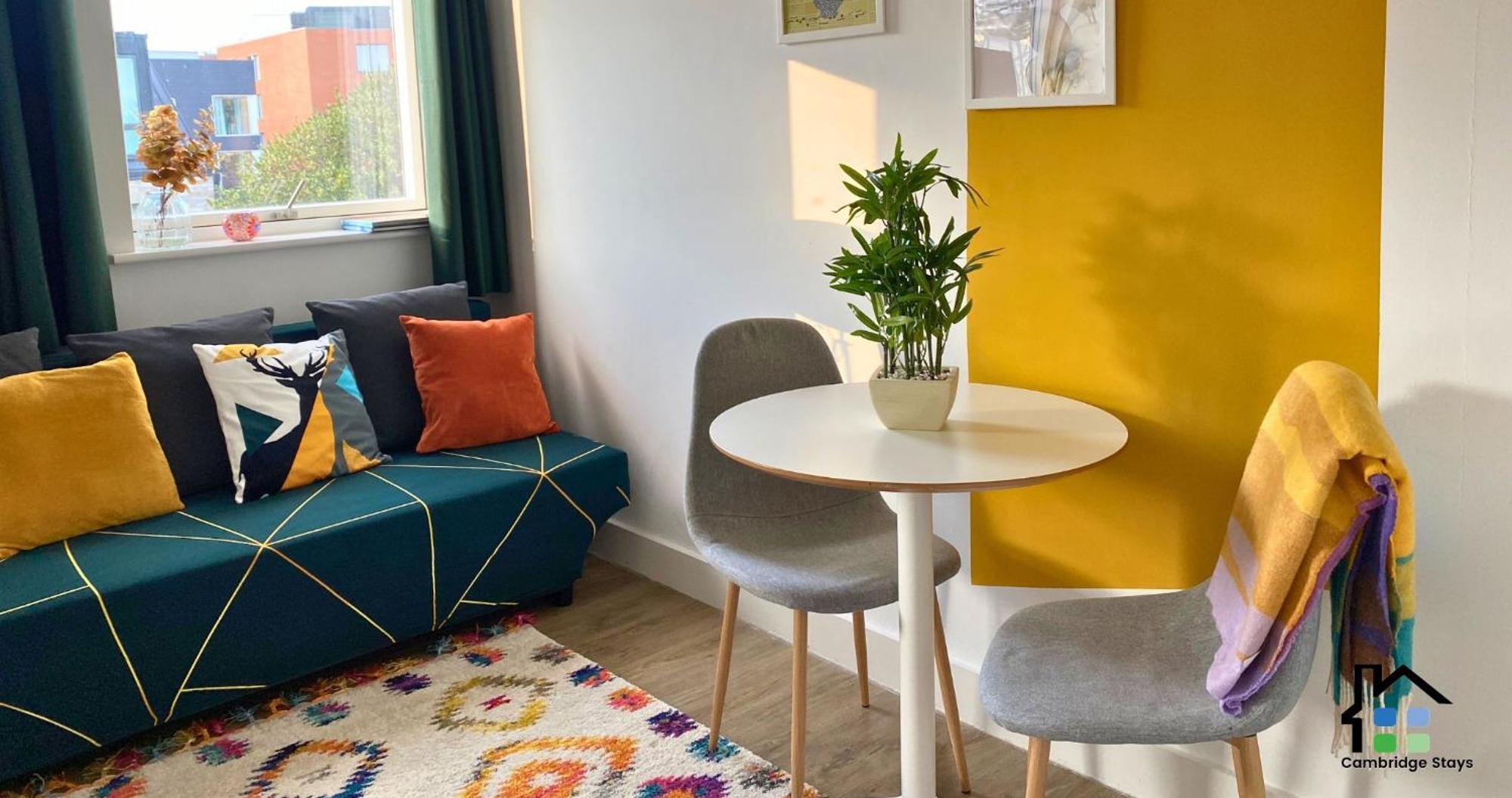 Cambridge Stays Central Apart Hotel 1Br Flats-Easy Walk To City Centre-Parking Екстер'єр фото